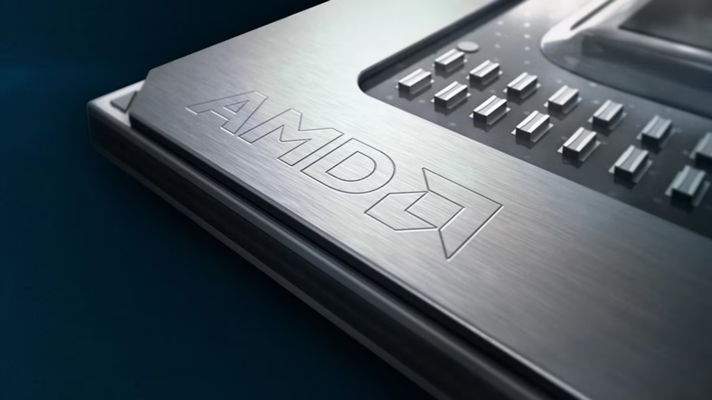 AMD close-up image of its Venice CPU. Image source: AMD.