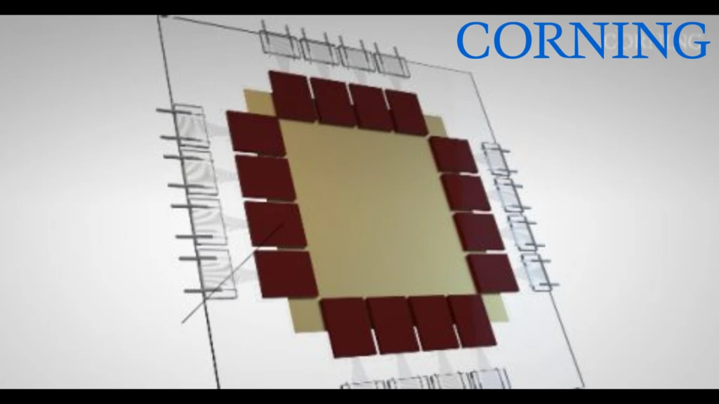 Corning new photonics platform including glass substrates